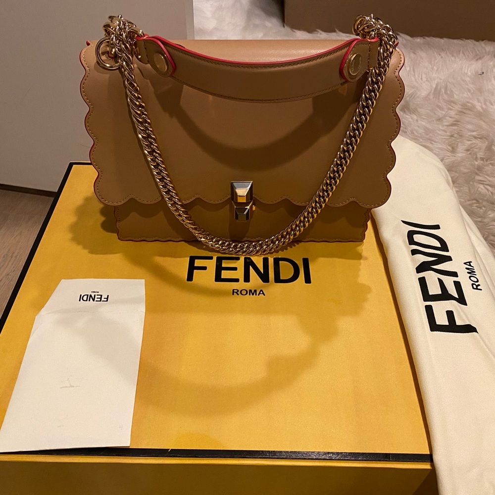 Brand New Fendi Kan I Box Bag